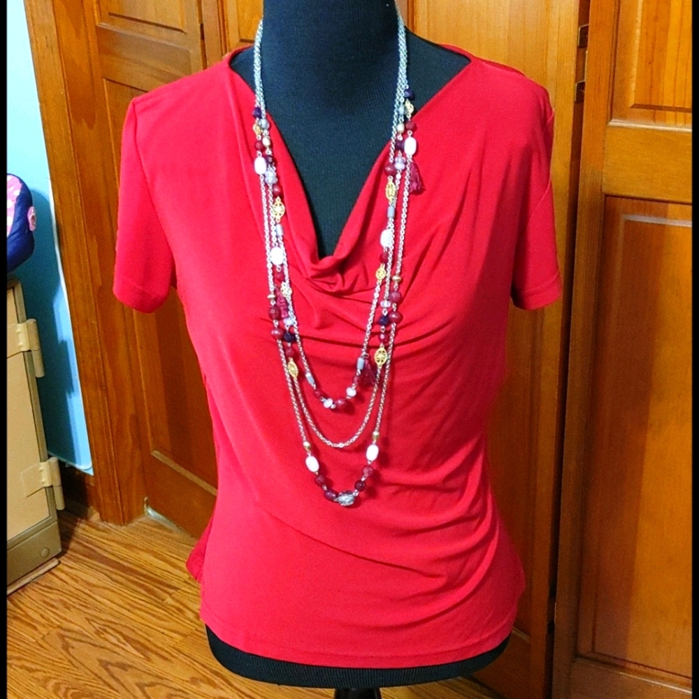 "Pretty in red"